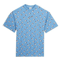 Nike x Hello Kitty Crossover SS22 Cat Full Print Pullover Short Sleeve Blue DR5520-412