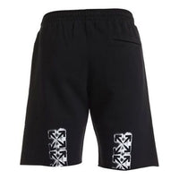 Off-White Sprayed Arrows Arrow Sports Shorts Black OMCI006E20FLE0011001