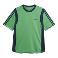 adidas x Wales Bonner Football T-Shirt 'Vivid Green' IT9782