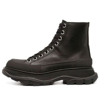 (WMNS) Alexander McQueen Tread Slick High 'Black' 633900WHZ621081