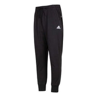 adidas Essentials Logo Track Pants 'Black' IC9417
