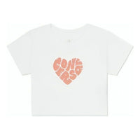 (WMNS) Converse Colourful Heart T-Shirt 'White' 10026369-A01