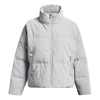 (WMNS) Under Armour ColdGear Infrared Down Puffer Jacket 'Halo Grey' 1378859-014