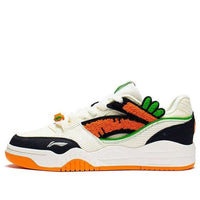 (WMNS) Li-Ning Moon White New Years 'Carrot' AGCS427-10