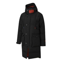 PUMA x Attempt Padded Down Jacket 'Black Red' 598253-01