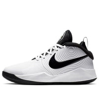 (GS) Nike Team Hustle D9 'White Black' AQ4224-100