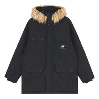 New Balance Classic Down Jacket 'Blue Brown' AMJ13329-BK