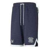 PUMA 8 Pt Logo Team Shorts 'Navy' 536923-06