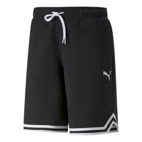 PUMA Logo Automatic Basketball Shorts 'Black' 536134-01