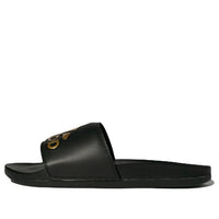 adidas Adilette Comfort Slide 'Core Black Gold Metallic' GY1946