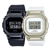 CASIO G-Shock Square 'Black' GM-5600B-1PR&GM-S5600G-7PR