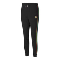 (WMNS) PUMA World Resonance Series Drawstring Knitted Trousers 599062-51