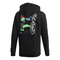 adidas originals Torsion Hoody Printing Casual Sports Black GD6004