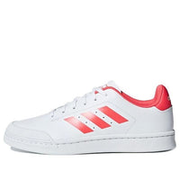 (WMNS) adidas neo Court 70s White Red F34621