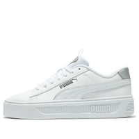 (WMNS) PUMA SmashPlatform V3 Pop Up Metallics 'White' 392504-02