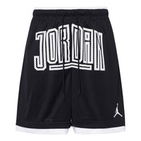 Men's Jordan Sport Dna Contrasting Colors Logo Mesh Breathable Sports Shorts Black DA7207-010