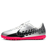 (GS) Nike JR Vapor 13 Club NJR TF Turf 'Black Silver' AT8175-006