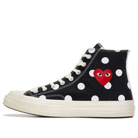 Converse x COMME des GARCONS PLAY Chuck 70 Hi 'Black Polka Dot' 157250C