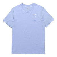 Nike Logo Sports Short Sleeve Blue DC2716-431