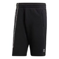 adidas originals Bandana Short Printing Casual Straight Sports Shorts Black EB4083