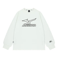 Mizuno Logo Graphic Long Sleeve T-shirt 'White' A2CA2A08