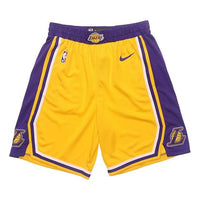 Nike NBA Icon Edition Team limited shorts SW Fan Edition Lakers Yellow AJ5617-728