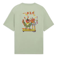 Li-Ning Cartoon Graphic T-shirt 'Green' AHSS367-5