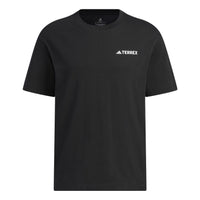 adidas Terrex Graphic T-Shirt 'Black White' IC1945