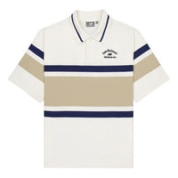 New Balance Athletics Striped Polo Shirt 'Ivory' NFE22241-IV