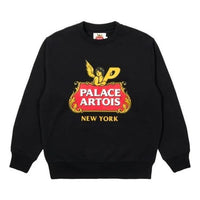 Palace X Stella Artois FW21 Logo Sweater 'Black' P21STCW001