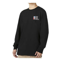 Vans Dimensions Long Sleeve T-Shirt 'Black' VN0A54NWBLK