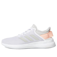 (WMNS) adidas neo Cf Qtflex 'White Gray Orange' B43755