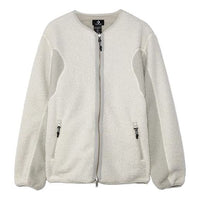 Converse x Slam Jam Jointly Signed Causual Sports Reversible Splicing Jacket Coat Male White 10022283-A01