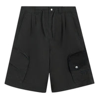 Li-Ning Embroidered Logo Shorts 'Black' AKSS077-4