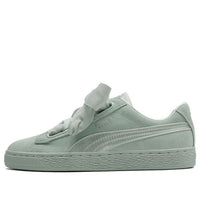 (WMNS) PUMA Suede Heart Ep Blue Flo Sneakers Green 366922-03