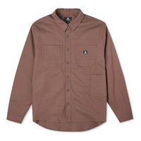 Converse Carpenter Pocket Button Down Long Sleeve Shirt 'Brazil Nut' 10022950-A04