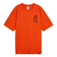 Nike ACG Trolls Cartoon Printing Sports Round Neck Short Sleeve Orange DJ5808-817