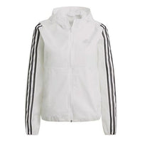 (WMNS) adidas W 3s Wb Sports Training Hooded Woven Jacket White GQ0594
