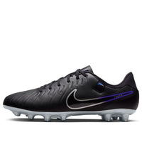 NIKE Tiempo Legend 10 Academy HG Spikes 'Black Hyper Royal Chrome' DV4339-040