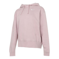 (WMNS) AS W Nike Sportswear Hoodie FLC TREND CHAMPAGNE CZ2591-645