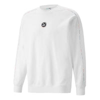 PUMA Small Logo Long Sleeve T-Shirt 'White' 535382-02