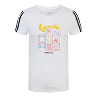 (WMNS) adidas Neo PNDA T-Shirts 'White' GK1568