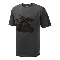 PUMA x Rhude Tee Black Round Neck Short Sleeve Black 595339-01
