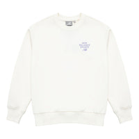 New Balance Logo Print Pullover 'White Purple' 5CD12152-IV
