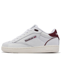 Reebok Club C Bulc 'White Classic Burgundy' 100032938