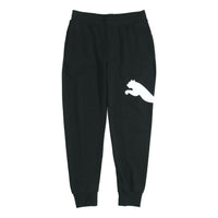 PUMA Big Logo Graphic Pants 'Black' 581037-01