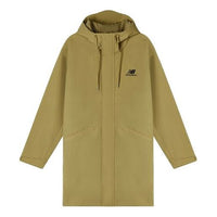 New Balance Casual Lifestyle Long Jacket 'Olive Green' AMJ11337-BEI
