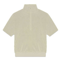 (WMNS) Fear of God Essentials SS22 Velour Mockneck Pullover 'Sea Foam' FOG-SS22-225