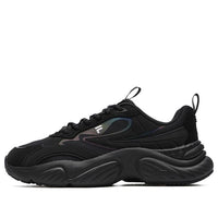 (WMNS) FILA FUSION Conch Sneakers 'Black' T12W217303FBS