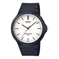 CASIO Waterproof Sports Unisex Black Analog MW-240-7E